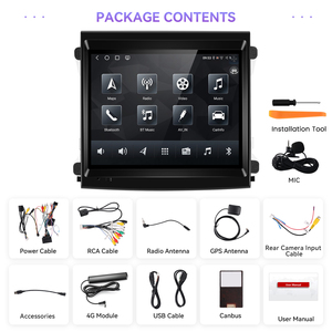 Autoradio Android Podofo 8,4 pouces 8 cœurs Qualcomm double système 4+64 Go pour Porsche Cayenne 3.1 2010-2015 avec 4G LTE / DSP OEM d'usine - Product Image 6