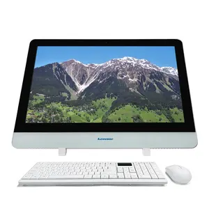 23.6inch Business Gaming Desktop Laptop Computer Hardware Software Barebone All-in-One PC Touch Screen