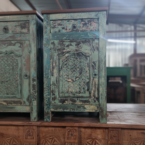 Table de chevet vintage moderne en fer avec rangement Table d'appoint de lit design industriel pour chambre à coucher maison ou hôpital pour salon - Product Image 1