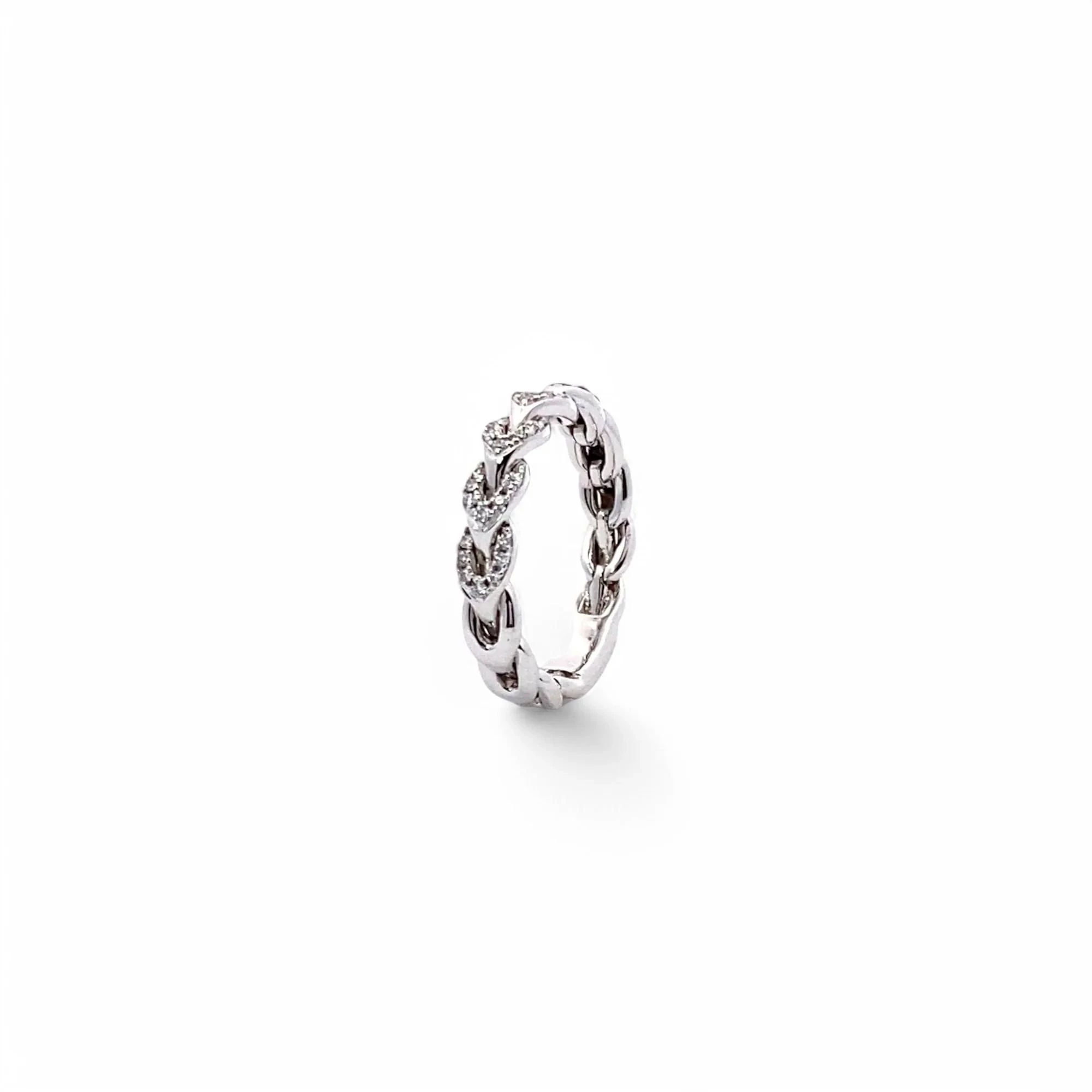 18K White  Gold