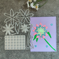 AAGU nuovo mestiere di metallo taglio Die Scrapbook carta goffrato modello Album di carta Scrapbooking fiori Craft taglio muore