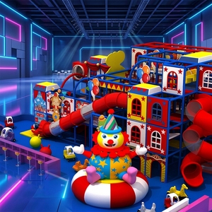<b>Swinging</b> London Theme Indoor Playground Equipment Children's Castle Adventure <b>Slide</b> Amusement Equipment Dealer - Product Image 4