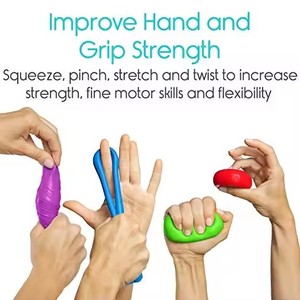 <span class=keywords><strong>Kit</strong></span> de masilla de terapia de alivio del estrés <span class=keywords><strong>para</strong></span> <span class=keywords><strong>ejercicio</strong></span> de manos resistivas <span class=keywords><strong>para</strong></span> niños y adultos - Product Image 4