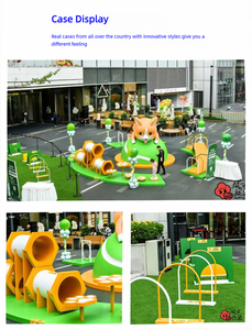 Custom Large Outdoor <strong>Pet</strong> Playground Equipment for Commercial Mall <strong>Dog</strong> <strong>Park</strong> Agility Slide Manufacturer - Product Image 6