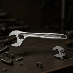 Llave ajustable de 294 mm, herramienta métrica de acero para reparación mecánica - Product Image 3