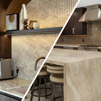 2025 Grande Dalle Moderne de Quartzite Taj Mahal Imperméable pour la Décoration de Villa, l'Îlot de Cuisine et le Plan de Travail avec Garantie à Vie