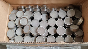 가장자리 304 스테인레스 스틸 플랫 메쉬 필터 스크린 커버 와이어 메쉬 디스크 프레임 일반 직조 펀칭 용접 처리 서비스 - Product Image 2