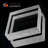 Plaque acrylique épaisse sur mesure HUASHUAITE, 18mm-50mm, 3mm, 25mm, en Lucite, plaque acrylique coulée transparente, plaque acrylique transparente