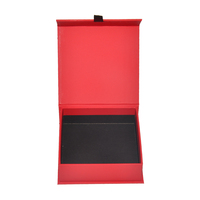 Coffret cadeau rigide personnalisé en carton recyclé gaufré avec pelliculage mat pour bagues, bracelets, boucles d'oreilles, colliers, fermeture magnétique