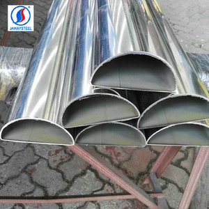 ท่อสแตนเลสครึ่งวงกลมทรงรีแบนท่อสแตนเลส - Product Image 3