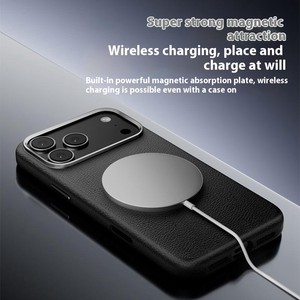 Custodia X-LEVEL per iPhone 17 Pro Max compatibile con <span class=keywords><strong>cover</strong></span> rigida in PU e PC - Arancione - Product Image 4