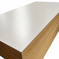 Meilleures ventes d'usine : Panneaux en MDF mélaminé, panneaux HDF 18 mm, surface poncée imperméable, panneaux en fibres pour meubles