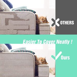 Ruban <span class=keywords><strong>anti</strong></span>-griffures pour chats, ruban adhésif double face pour l'entraînement des animaux de compagnie, protecteur transparent pour meubles, portes et murs - Product Image 5