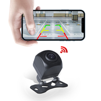 Cámara de Reversa Inalámbrica para Auto con Visión Nocturna, Impermeable IP69K, Compatible con Aplicaciones de Android, WiFi