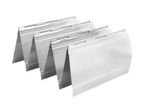 Paravent pliable d'extérieur à 8 plaques pour réchaud, avec sac de transport, pour camping, pique-nique et cuisson - Product Image 3