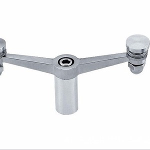 Conector de vidrio de cuatro brazos tipo 250 de acero inoxidable para soporte de muro cortina - Product Image 1