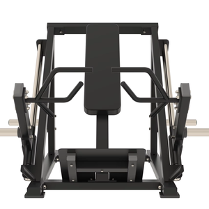 Machine professionnelle à charge libre ISO pour dorsaux, équipement de musculation à dos courbé avec support pectoral, entraîneur de musculation à double équilibrage musculaire indépendant - Product Image 1
