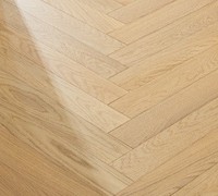 Parquet en bois d'ingénierie pur à 3 couches, placage en bois dur naturel, structure équilibrée, résistant à l'humidité et facile d'entretien