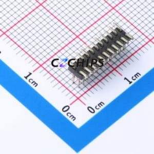 XDZ127-2-11-S-1.0-G1 Pin Header SMD,P=1.27mm Connector 2x11P 1.27mm Pin Header Vertical Mount - Product Image 2