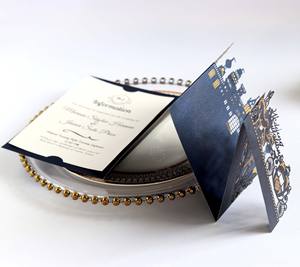 Cartes de vœux épaisses pour la fête des mères et les mariages avec enveloppe et message - Design moderne et écologique - Product Image 4