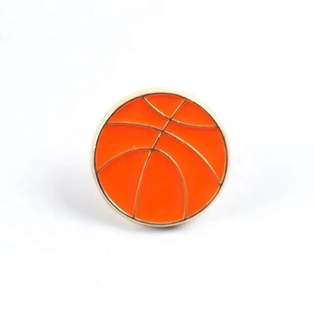 DIY Own Design Factory Price Sport Game Basketball Badminton Customize Lapel Pins