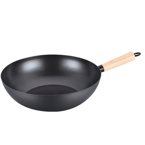 Sartén antiadherente Woks hecha a mano tradicional <span class=keywords><strong>China</strong></span> <span class=keywords><strong>de</strong></span> gran oferta, sartén Wok <span class=keywords><strong>de</strong></span> <span class=keywords><strong>cocina</strong></span> <span class=keywords><strong>de</strong></span> acero al carbono <span class=keywords><strong>de</strong></span> 30cm y 32cm - Product Image 1