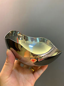 Tazón de Servir de Metal con Acabado Plateado de Calidad Estándar DF BC para Hotel, Restaurante y Bar CN GUA - Product Image 5