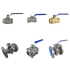 Nhà Máy Giá DIN ANSI JIS Ss 304 316l Cf8m Threaded Float Mặt Bích Áp Lực Cao Thép Không Gỉ Tay Cầm Dài Brass Ball Valve