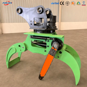 Grappin à bois hydraulique personnalisé OEM UE pour mini-excavatrice, pour la coupe du bois - Product Image 2