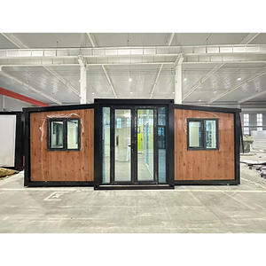 20Ft 40Ft แบบพกพาภาชนะสำหรับใช้งานง่ายสร้างได้บ้านสองห้องนอนบ้านสำเร็จรูปวิลล่าสำหรับบ้านสำนักงานห้างสรรพสินค้า - Product Image 1