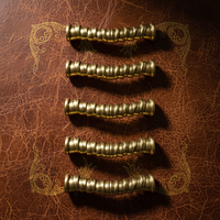 Cadre de sac en métal de conception haut de gamme, poignée en laiton antique doré, quincaillerie vintage délicate, nouveau bricolage pour accessoires et matériaux de sac à main