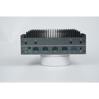 Caja de aluminio Computadora industrial sin ventilador Pantalla HD VGA LAN USB Pantalla ancha Inteligencia artificial Amplio voltaje industrial
