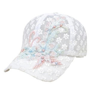 Casquette de baseball en dentelle pour femmes, maille respirante, broderie à la main, décor floral, chapeau de protection solaire décontracté, mode d'été - Product Image 5