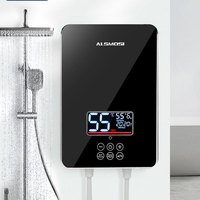 Chauffe-eau électrique sans réservoir de haute qualité 3,5 KW-6,5 KW 220 V 110 V pour douche avec prises US et EU certifié ROHS