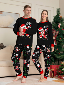 Pijamas Personalizados de Natal S - 4XL para Outono/Inverno, Conjunto de Manga Longa para Família, Roupas de Natal para Família - Product Image 6