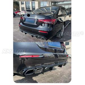 Difusor de Parachoques Trasero para Mercedes Benz Clase E W213 2017-2022, Alerón Trasero, Modificación de Salida de Escape - Product Image 6