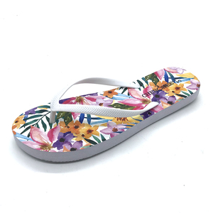 2023 Wholesale Summer Beach Slippers Women PVC <strong>Flip</strong> <strong>Flops</strong> High Quality Cheap Customized <strong>Flip</strong> <strong>Flop</strong> for Women Floral Printing - Product Image 6