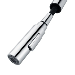 Robinet de cuisine extractible Koala en acier inoxydable 304, pulvérisation à jet large, noir, garantie 5 ans, monocommande, à poser sur comptoir - Product Image 4
