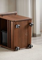 Table basse relevable de luxe moderne en bois massif pour salon, transformable en table d'appoint – Vente en gros fabricant