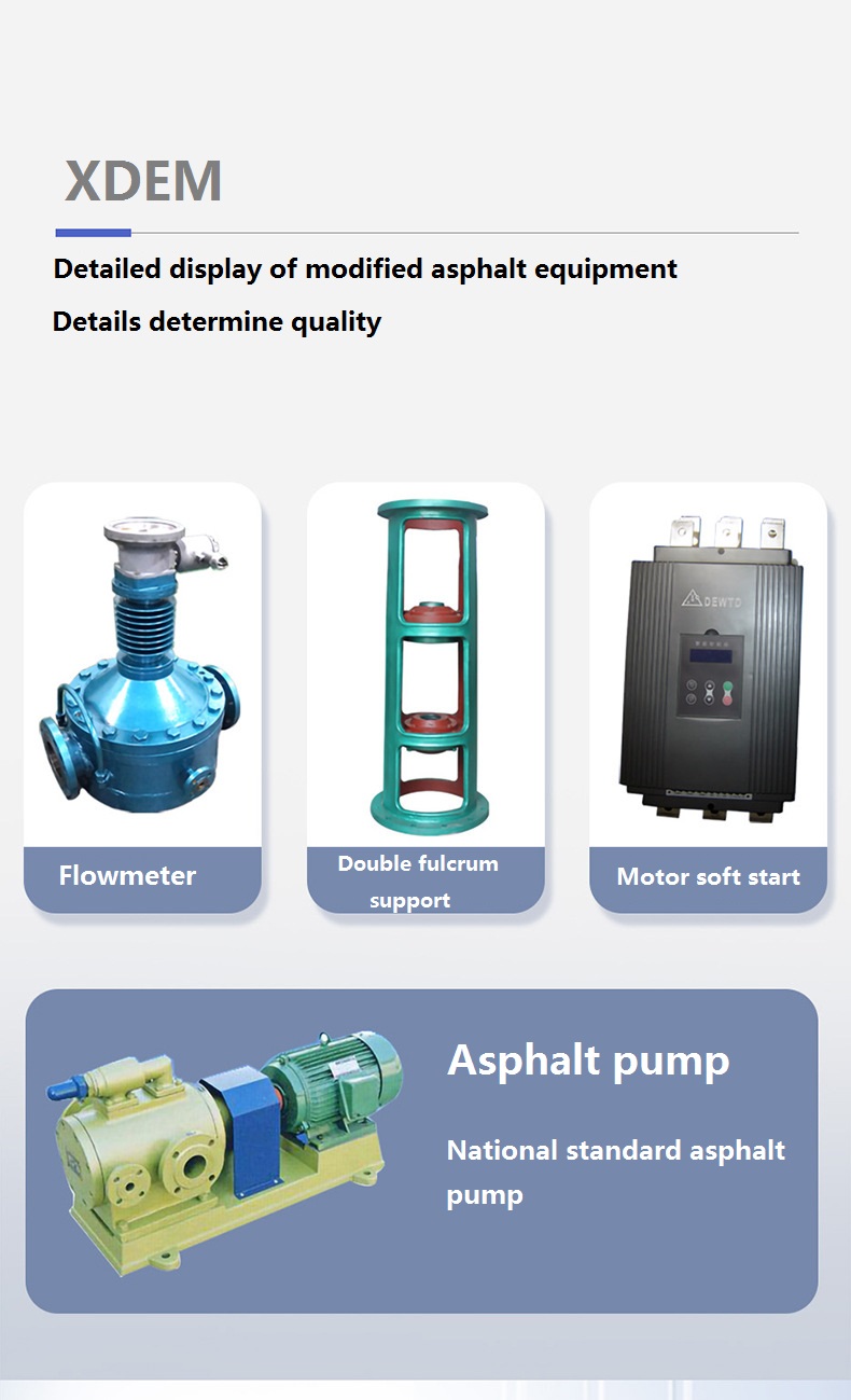 Modified Emulsified Asphalt Plant High End SBS Road Maintenance