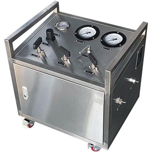 Sistemas de Refuerzo de Aire con Fuente de Alimentación Neumática y Control Manual para Nitrógeno, Hidrógeno y Oxígeno a Alta Presión - Product Image 4