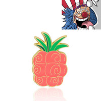 Broches en émail One Piece pour chapeau, sac à dos, vêtements, Luffy, Fruit du Diable
