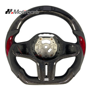 Volante Personalizado de Fibra de Carbono con LED para BMW Serie G 2017-2026, M2, M3, M4, M5, G20, G21, G30, X3, X4, X5, X6, X7, G01, G02, G05, G06, F90, G29 - Product Image 1
