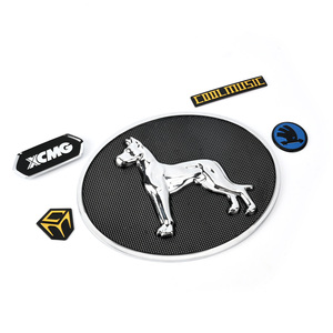 Tùy chỉnh mạ điện Chrome bền tự dính ABS nhựa xe huy hiệu Biểu tượng logo dán cho 5 năm mà không phai - Product Image 4