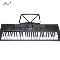 Cheapest Price 61keys Piano Keyboard With MAC Jack LCD Display Portable Electronic Organ for Adult Children Beginner Hot Sale