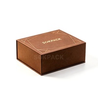 Boîte cadeau pliable écologique personnalisée avec fermeture magnétique, assemblage rapide, emballage en papier rigide pour cadeaux haut de gamme
