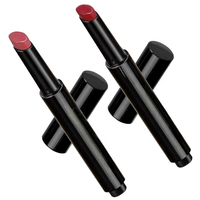 Rouge à lèvres personnalisé avec logo, formule crémeuse pour des lèvres douces et pulpeuses, crème à la vitamine E, couleur pressée, rouge à lèvres haute brillance