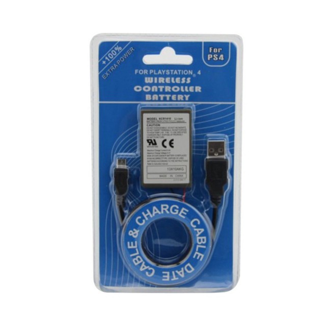 2025 Rechargeable Battery for PS4 Gamepad Wireless Controller USB Charger Cable Battery for ps4 Controller Replacement Parts