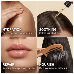 Aceite de Semillas de Calabaza Premium Nutre el Crecimiento del Cabello, Hidrata, Suaviza la Piel, Estimula el Crecimiento del Cabello, Fortalece los Folículos, Probado, Vegano - Product Image 4