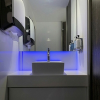 Toilettes mobiles auto-nettoyantes portables pour événements, économie d'eau, directement de l'usine, pour usage extérieur et public